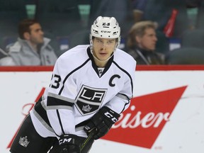 Dustin Brown doesn't agree with the Kings' decision to strip him of their captaincy this summer. (Jim Wells/Postmedia Network/Files)