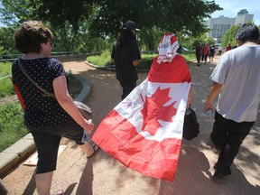 Canada Day celebrations, at The Forks, in Winnipeg.   Sun/Postmedia Network