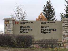 Regional Psychiatric Centre entrance, November 3, 2015 (GORD WALDNER/Saskatoon StarPhoenix/Postmedia Network)