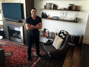 Master hypnotist Asad Mecci drew his decorating inspiration from the TV series Mad Men.