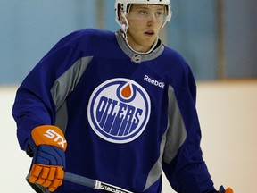Drake Caggiula says his goal is to crack the Oilers roster following pre-season camp this fall. (Larry Wong)