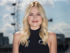 Actress Margot Robbie poses for photographers during a photo call for The Legend of Tarzan, on the roof top of a central London hotel, ahead of the European premiere, Monday, July 4, 2016. (Photo by Joel Ryan/Invision/AP)