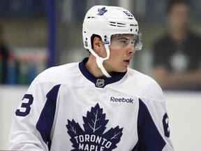 Toronto Maple Leafs forward and the No.1 pick of the 2016 NHL Draft Auston Matthews at the Toronto Maple Leafs development camp, at the Gale Centre in Niagara Falls July 5, 2016. The Niagara Falls part of the camp takes place from July 5-8. A total of 41 players have been invited, including 24 forwards, 12 defencemen and five goalies, and 23 Toronto draft picks from four different draft classes. Mike DiBattista/Niagara Falls Review/Postmedia Network