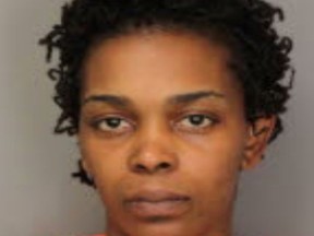 This 2016 arrest photo provided by the Shelby County Sheriff's Office shows Shanynthia Gardner of Memphis, Tenn. Gardner is charged with fatally stabbing her four children in an apartment and is scheduled to appear before a judge by video for an arraignment Tuesday, July 5, 2016. (Shelby County Sheriff's Office via AP)
