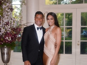 Ciara and Russell Wilson. (AP file photo)