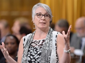 Status of Women Minister Patricia Hajdu answers a question in the House of Commons on June 15.
Adrian Wyld / The Canadian Press