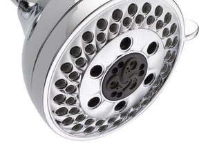Homeowners can cut down on the amount of water they use by installing water-efficient showerheads. Look for showerheads with the WaterSense label, a designation earned from the U.S. Environmental Protection Agency because they use less water than the industry standard.
