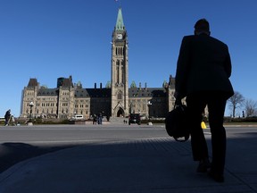 Parliament Hill in Ottawa is pictured in this April 15, 2016 file photo. (Tony Caldwell/Postmedia Network)