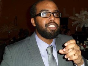 Jama Hagi-Yusuf has filed a human rights complaint against a Kitchener, Ont. company that cited his Somali background in turning him down for a job last year. (LinkedIn)