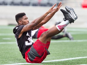 Redblacks DB Jonathan Rose. (Wayne Cuddington, Postmedia Network)