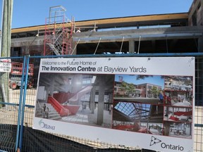 The site of Ottawa’s new Innovation Centre. (Jean Levac/Postmedia)