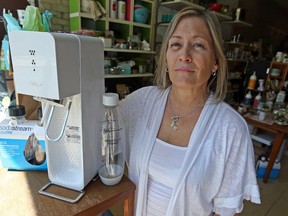 Kym Klopp in her store Ecoexistence in Toronto on Wednesday June 22, 2016. She has been harassed by BDSers for selling SodaStream products. Dave Abel/Toronto Sun/Postmedia Network