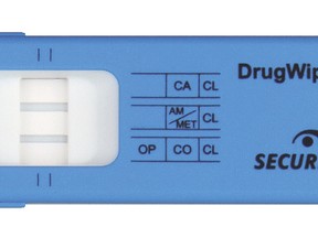 Swabs used by police officers in Australia during roadside saliva tests. (Postmedia Network files)