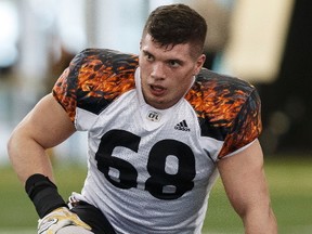 Linebacker D.J. Lalama will return to the University of Manitoba Bisons after being cut by the CFL's Edmonton Eskimos on Sunday, July 10, 2016.