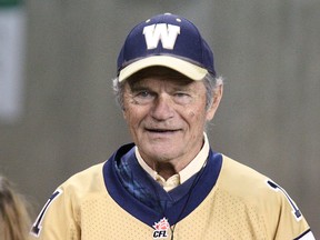 Winnipeg Blue Bomber legend Ken Ploen will be inducted into the team's Ring of Honour on Thursday night. (Kevin King/Winnipeg Sun file photo)