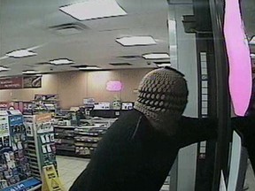 Robbery suspect (supplied photo)