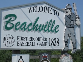 Beachville sign