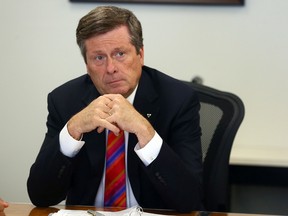 Mayor John Tory (DAVE ABEL, Toronto Sun)