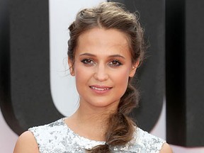 Alicia Vikander attends the 'Jason Bourne' European premiere at the Odeon Leicester Square on July 11, 2016 in London, England. (Chris Jackson/Getty Images)