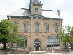 Town Hall in Clinton. (Justine Alkema/Clinton News Record)