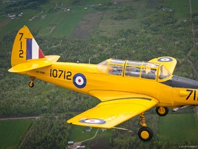 Peter Handley / Vintage Wings of Canada
The BCATP Yellow Wings Trainers is holding a Vintage Wings Youth Initiative at the FNTI Aviation Training Centre on Saturday, July 23 from 9 a.m. to 3 p.m.