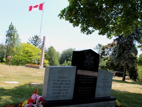 The veterans' section at Pine Hill Cemetery (Nick Westoll/Toronto Sun/Postmedia Network)