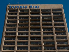 The Toronto Star building is shown in Toronto, Wednesday, June 8, 2016. THE CANADIAN PRESS/Eduardo Lima