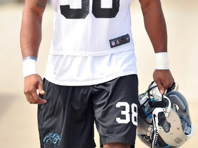 Robert Lest spent most of 2014 on the Carolina Panthers practice roster. (AFP)