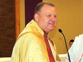 Father Amer Saka, a priest working at the St. Joseph Chaldean Catholic Church in London, Ontario, is suspended, in treatment and under investigation after telling his bishop he gambled away nearly $500,000 given to him by families who thought he was holding it for refugee relatives (Facebook / St. Joseph Chaldean Cathoic Church photo)