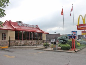 The McDonald's store on Caradoc Street in Strathroy.