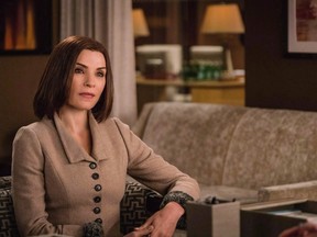 This image provided by CBS shows Julianna Margulies as Alicia Florrick in a scene from "The Good Wife." It's among the most secretive agencies in Canada. But one project officer at the Communications Security Establishment, the electronic spy service, was "very excited" about seeing the CSE portrayed in an April episode of the CBS television series "The Good Wife," show records obtained by The Canadian Press. (THE CANADIAN PRESS/AP-Michael Parmelee/CBS via AP)
