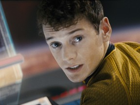 Anton Yelchin in Star Trek. (Handout photo)