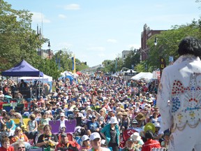 File photo/Postmedia Network
Large crowds turned out for the 2015 Collingwood Elvis Festival. This year's edition will be held from July 20 to 25.