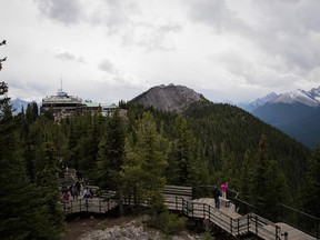 The Banff SummitWalk on top on Sulphur Mountain in Banff National Park. (Postmedia Network)