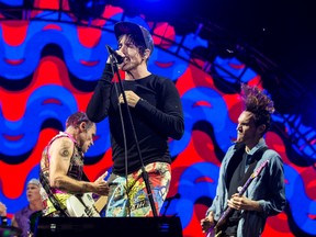 Red Hot Chili Peppers perform at Bluesfest July 15.