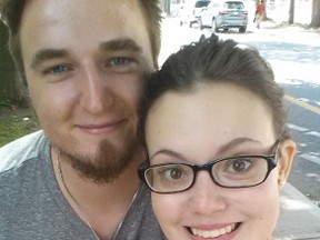 Lindsay Wonnacott and her boyfriend, Keegan Gjos, stroll through Toronto three weeks after her lung transplant.