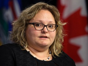 Health Minister Sarah Hoffman.