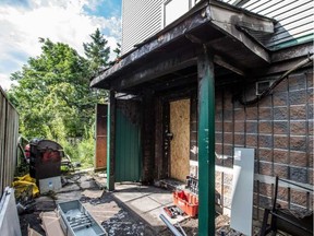 The OPS Arson Unit is investigating a fire at 3009 Jockvale Road in Barrhaven. ERROL MCGIHON / POSTMEDIA