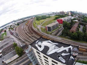 Supplied photo Up Here is a public art festivalin Sudbury that culminates in an emerging music festival and is topped off by a night of art installations. It’s eight muralists working on new murals the week leading up to the festival. It’s more than 45 musicians in more than 12 venues for three jam-packed days, organizers say.