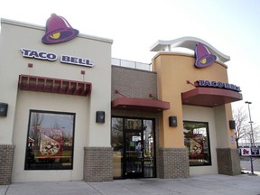A Taco Bell restaurant is seen at the Franklin Mills Mall in Philadelphia, Pa., in this Dec. 7, 2006 file photo. (William Thomas Cain/Getty Images)
