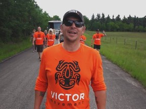 Theo Fleury at the 2015 event. (Michael D. Lynch/We Push Trains image)
