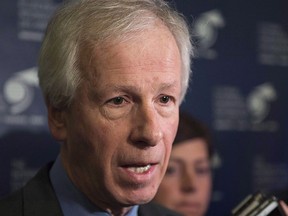 Foreign Affairs Minister Stephane Dion is shown at the Conference de Montreal, Monday, June 13, 2016 in Montreal. THE CANADIAN PRESS/Paul Chiasson