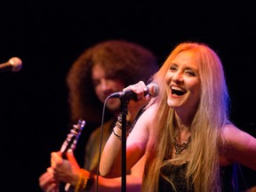 Canadian blues-rock singer Sass Jordan performs in Alberta earlier this year. She is among the acts announced for London BluesFest. Postmedia Network