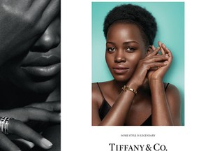 Lupita Nyong’o posted an Instagram about her role in the new Tiffany and Co. campaign. This is the first time celebs have been featured in an ad for the jeweler. (Courtesy of Tiffany and Co.)