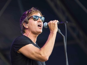 In this Sept. 20, 2014 file photo, Stephan Jenkins of Third Eye Blind performs during Music Midtown 2014 at Piedmont Park in Atlanta.  (Photo by Katie Darby/Invision/AP, File)