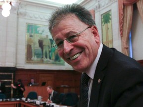 Michael Binder, president of the Canadian Nuclear Safety Commission, prepares to testify before a Natural Resources committee at Parliament Hill in Ottawa, Tuesday March 8,  2011.  (ANDRE FORGET/Postmedia Network)