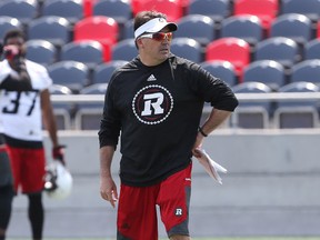 Redblacks offensive co-ordinator Jaime Elizondo. (Jean Levac, Postmedia Network)