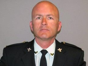 Cpl. Patrick Pidgeon in 2014. (Courtesy of the Department of National Defence)
