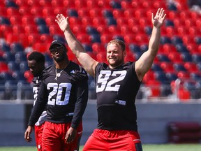 Redblacks defensive lineman Zack Evans. (Errol McGihon, Ottawa Sun)