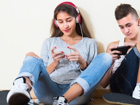 TORONTO -- A new survey suggests video game addiction and psychological distress are on the rise among Ontario middle and high school students.
